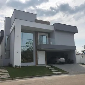  Сasa de vacaciones Casa Luxo Com Piscina A 500 Metros Da Brasil